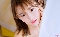 清新美女小吊带唯美写真(9)