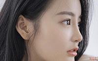 性感白色内衣美女(8)
