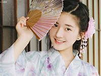 甜美养眼的和服美女写真(9)