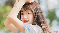 校园小清新风格清纯美女(10)