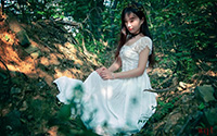 森系风格气质女孩(8)